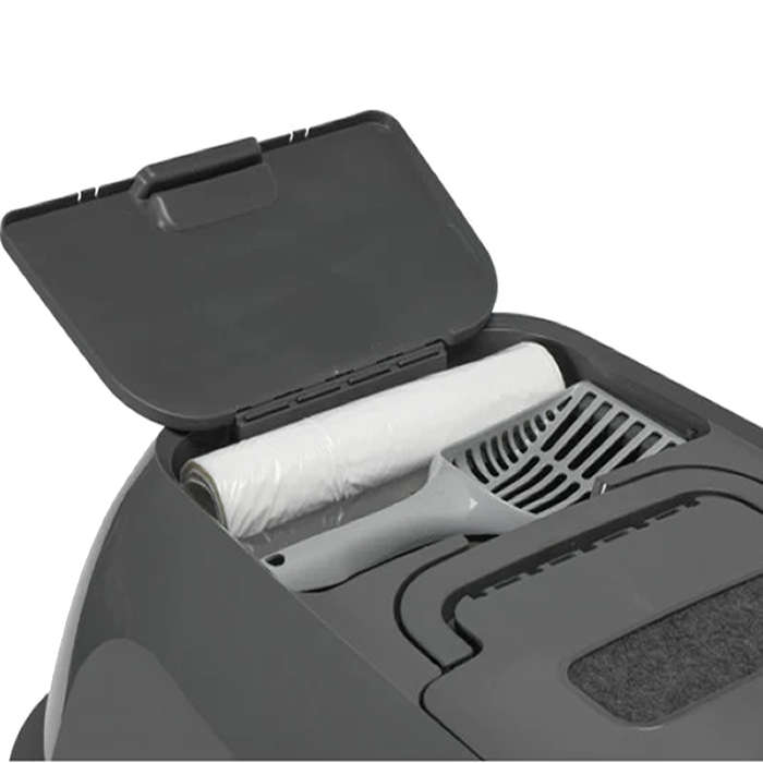 Mega Delux Toilet - Cool Grey