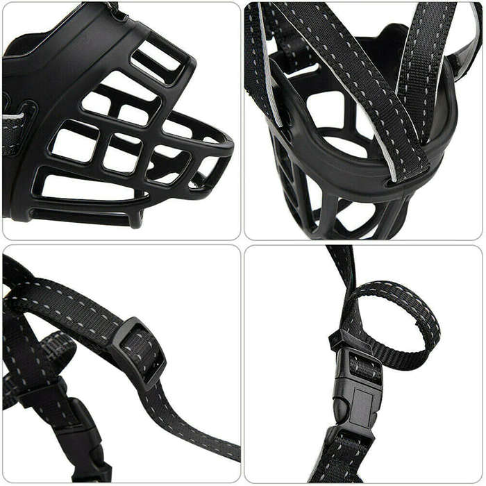 Rosewood Soft Basket Muzzle - Size 4