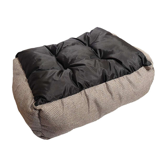Luxury Truffle Square Bed Medium