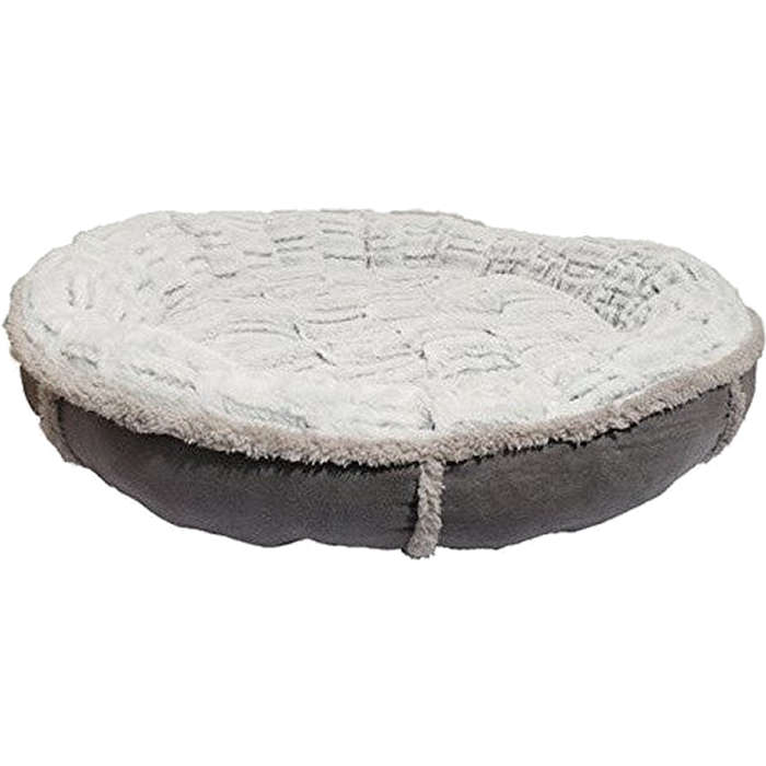 Rosewood Deep Plush Grey Donut Medium