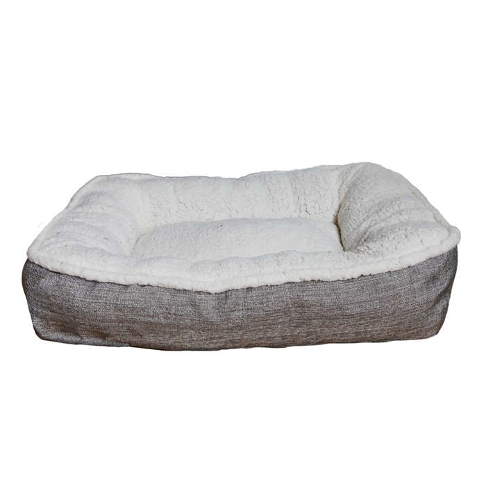 Rosewood Pet Bedding Plush/Tweed Teddy Bear Mat Medium