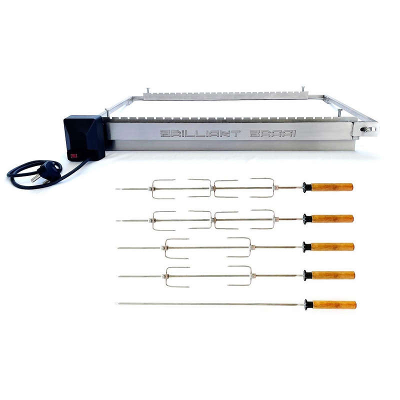 Universal Rotisserie And 5 Skewers