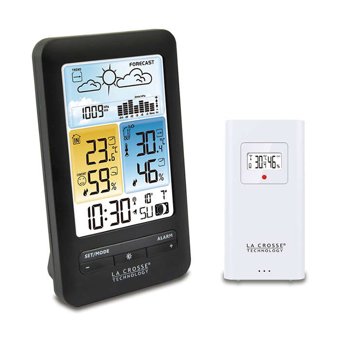 La Crosse Colour Weather Station with Barometric Pressure - WS6212