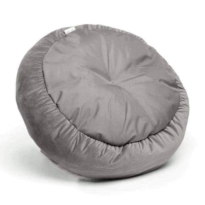 Cozy Cuddler Ilan Dog & Cat Bed Grey - Small