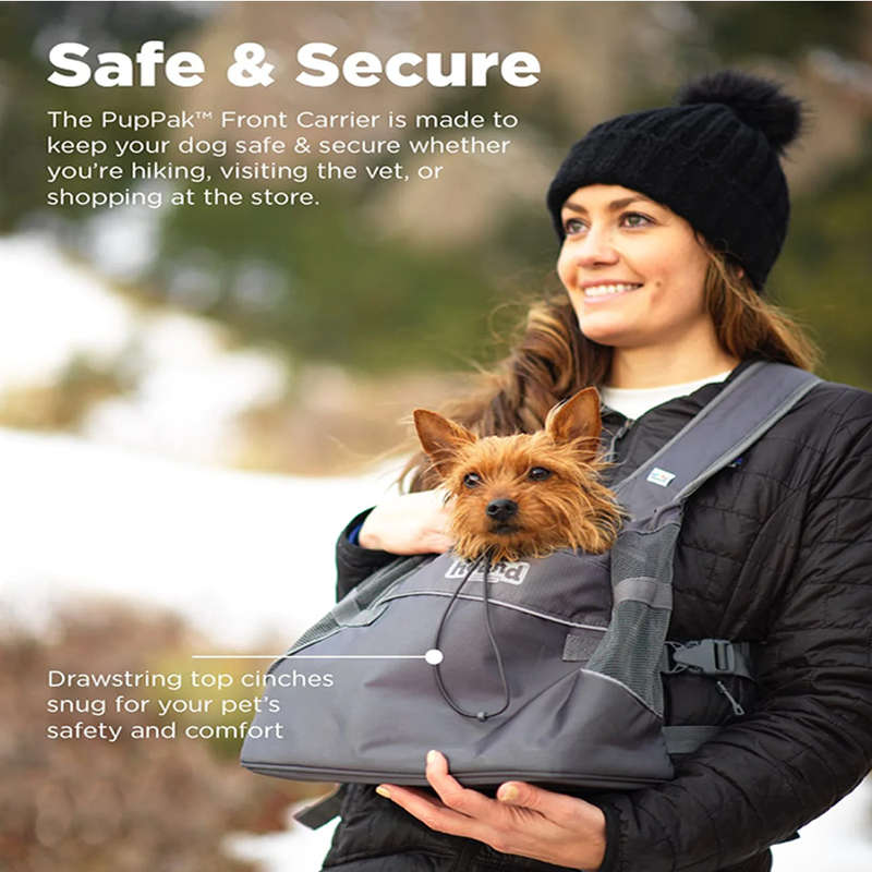 Outward Hound Pup Pak Front Carrier Grey Medium