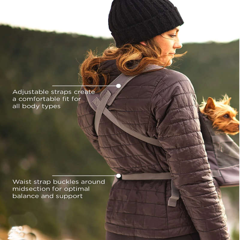 Outward Hound Pup Pak Front Carrier Grey Medium