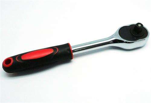 Noble Heavy Duty 1/4 inch Quick Release A Type Ratchet Drive -Ergonomically Non-Slip designed Eas...