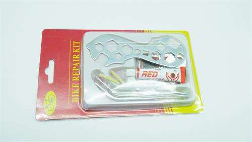 Noble Bicycle Tyre Puncture Repair Kit- All In One Portable Hexagon Wrench With 10 Hexagon Bore S...