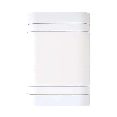 Lesco Flush Blank Cover -Rectangle Height: 100mm Width: 50mm Material: Polycarbonate Colour White...