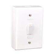 Lesco LSS Range 1 Lever 1 Way Switch Shrink Wrapped Surface