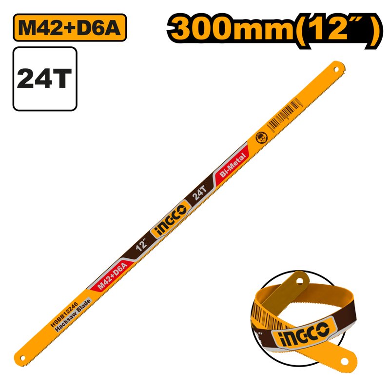 Ingco Hacksaw Blade 300mm 24t