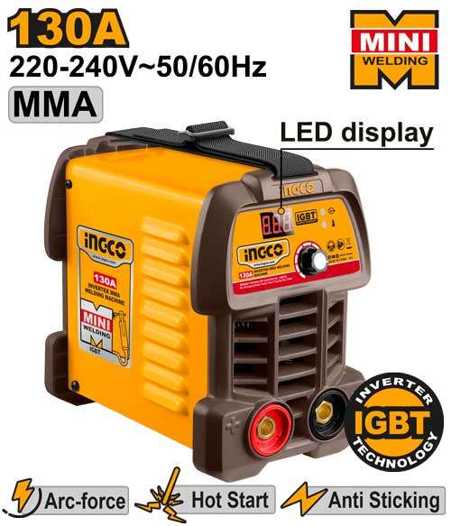 Ingco Inverter Igbt 130a 73v + Accessories