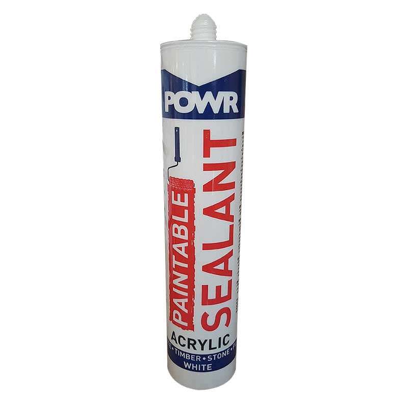 Sealant Acrylic Paintable Power White 260ml