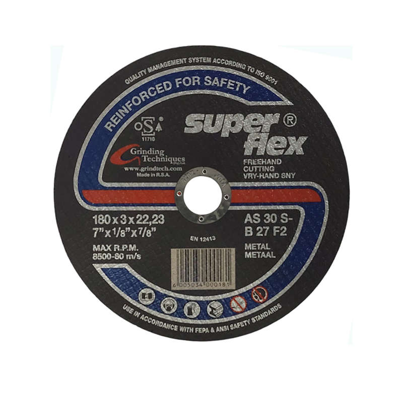 Abrasive Disc Cutting Steel S/flex 180mm*3.0mm*22.2mm