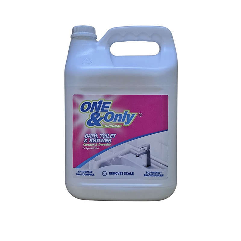 One & Only Bath Toilet & Shower Cleaner & Descaler 5ltr