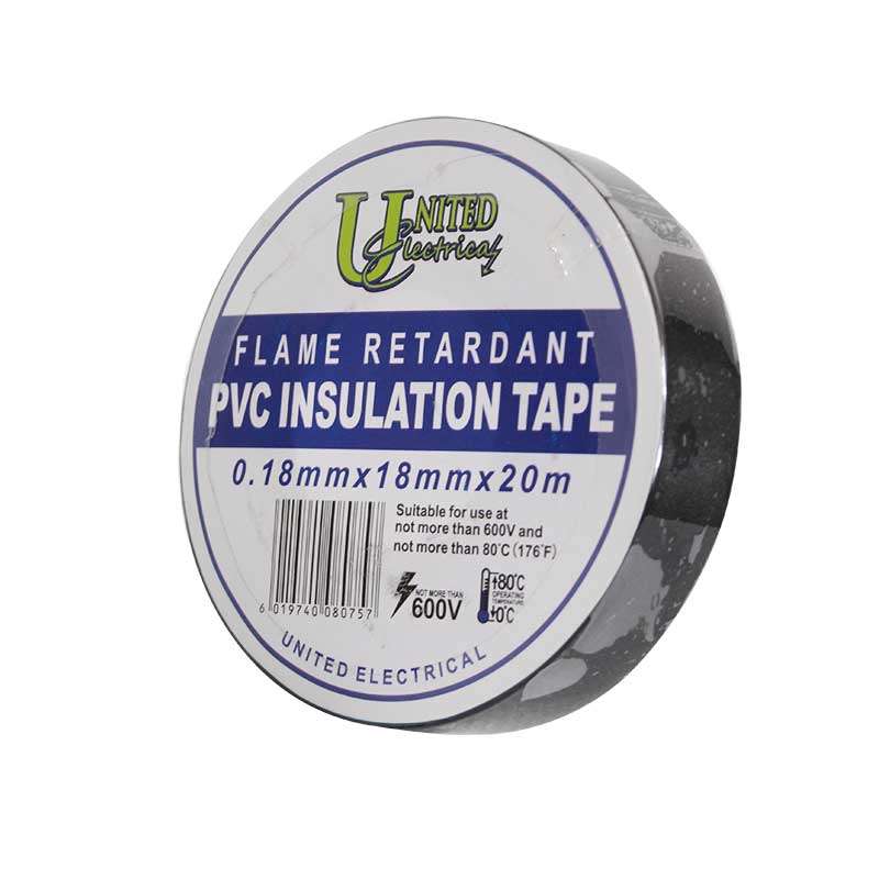 Tape Insulation Pvc Flame Retard 20mt Black