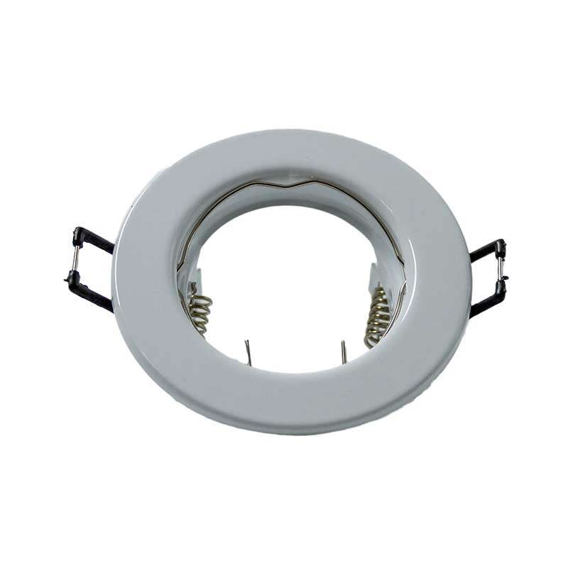 Downlight Fitting Gu10 Fixed White