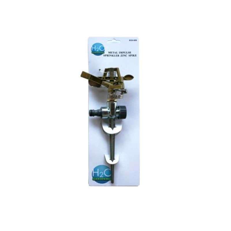 Garden Sprinkler Impulse Metal Head On Spike Join H20008