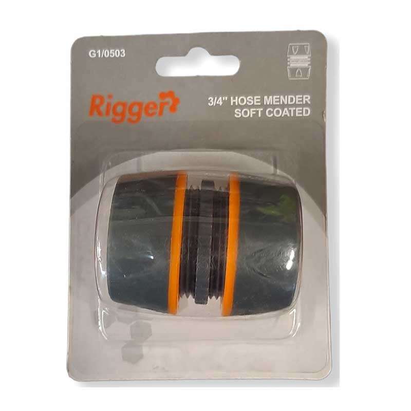 Garden Hose Mender 3/4\" Abs Softgrip H20014 Rigger
