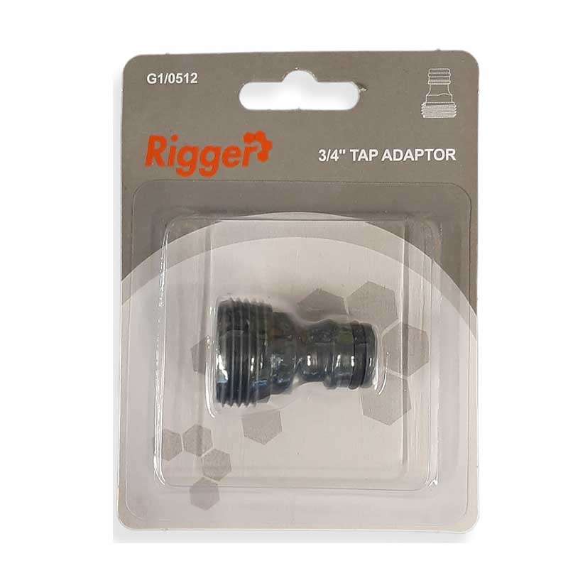 Garden Hose Tap Adaptor  3/4\" H20024 Rigger