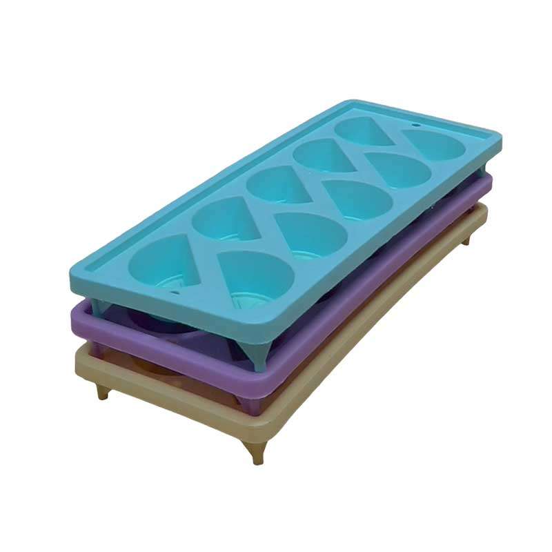 Ice Cube Tray 3 Pce Lemon/lilac/mint Jo0519-v2