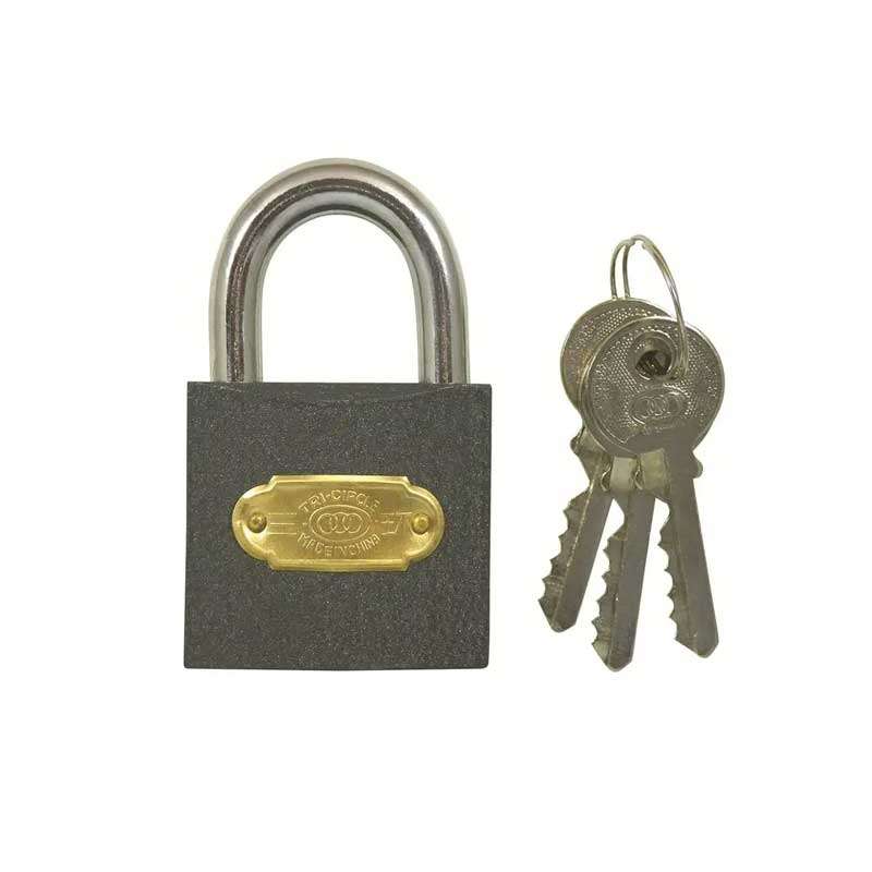 Lock Padlock Tricircle Iron 38mm K/alike 364ka