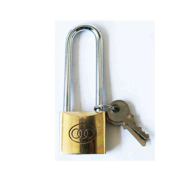 Lock Padlock Tricircle Brass 32mm L/shack 263l