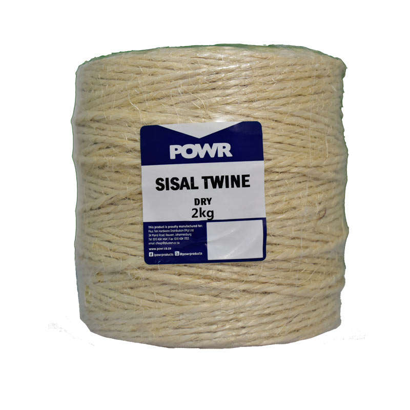 Twine Sisal Single Ply 2kg