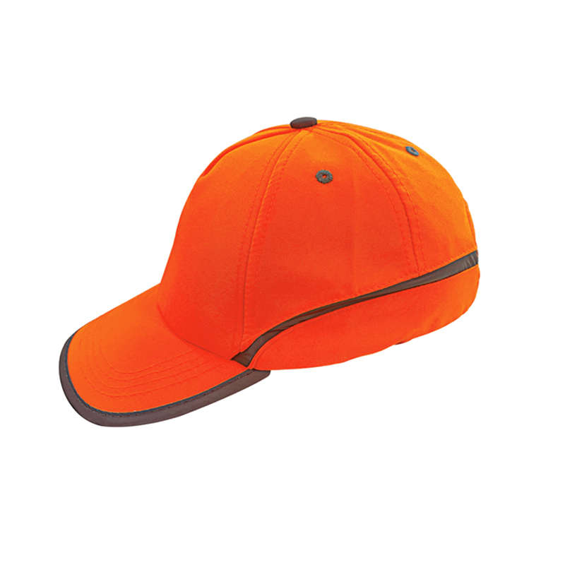 Cap Hi-vis With Reflective Tape Orange H016