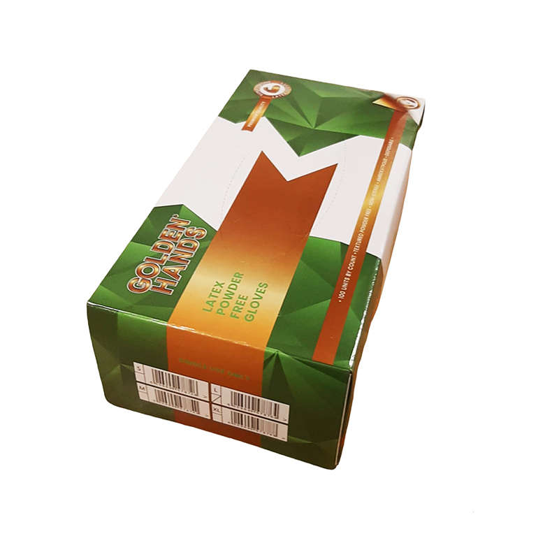 Gloves Examination Latex Powder Free  Box 100pce Sml Go51