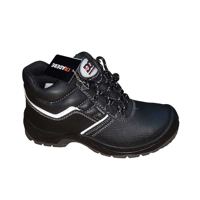 Boot Safety Radebe Black Oil/acid St/cap Size 12