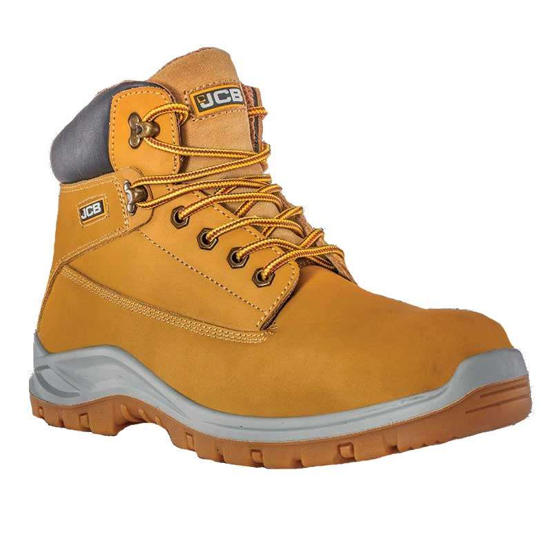 Boot Safety Holt/honey Nubuck Tan St/cap Slip/r  5 Jcb1822