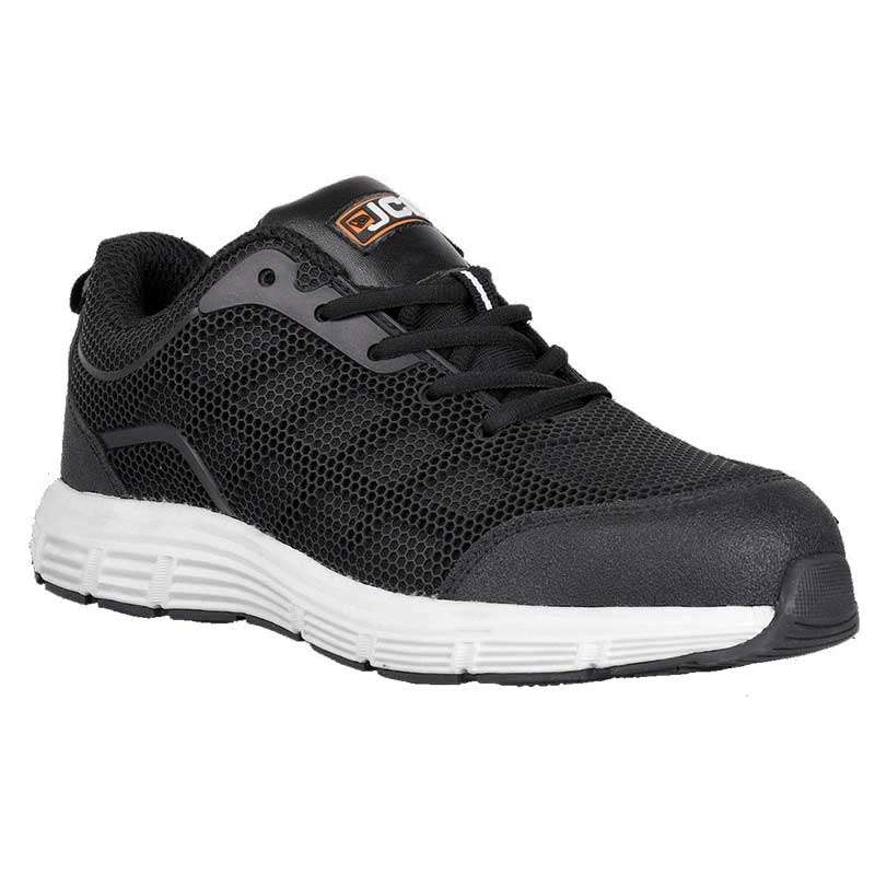 Shoe Safety Jogger Takki Blk/wht St/cap Size  9 Jcb1811