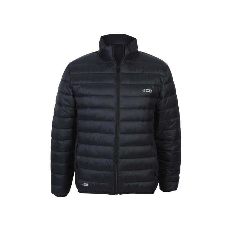 Work Jacket Puffer Black Jcb Slimfit Size 2xlrg