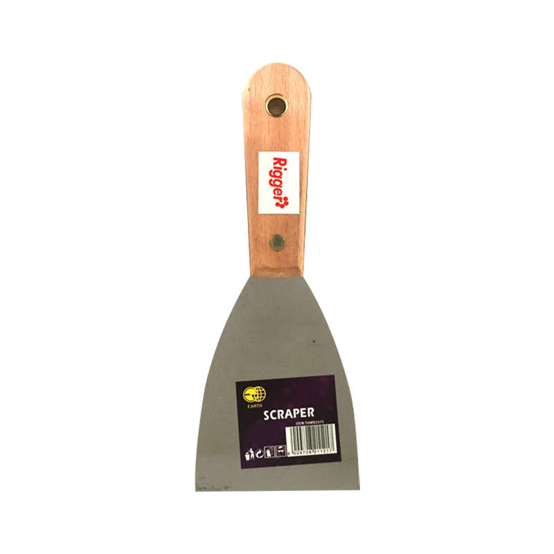 Scraper Paint  75mm Wood Hndl Rigger