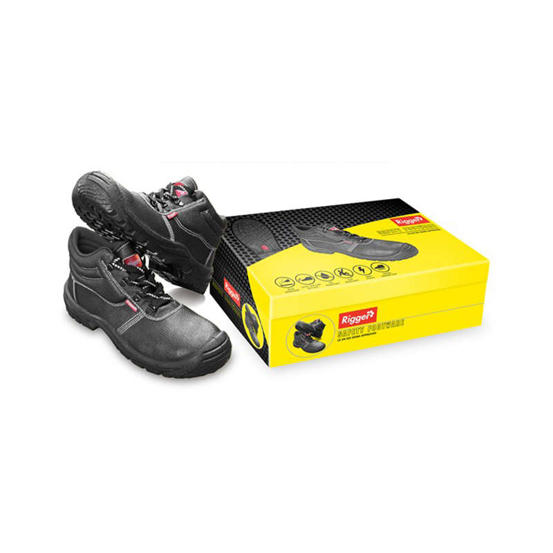 Boots Safety Ironman Oil/acid St/cap St/midsole Blk Size 10