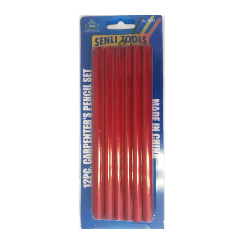 Pencil Carpenters Box Of 12 Black Bdt077