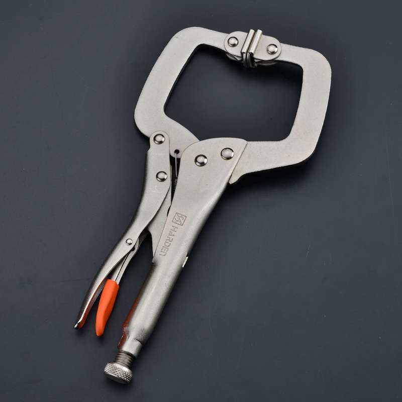 Harden 11 Inch (275mm) C-clamp Lock Grip Plier Fixed Clamp