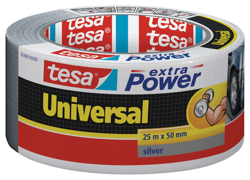 Tesa Tesa Extra Power Universal 25mx50mm Grey (ip 6)