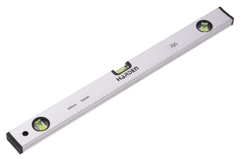Harden 600mm Aluminium Three Vials Level Classic