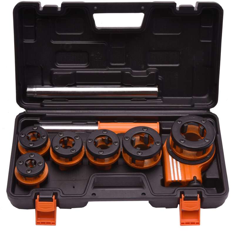 Harden 9pcs Pipe Threading Set 1/4 Inch-1 1/4 Inch