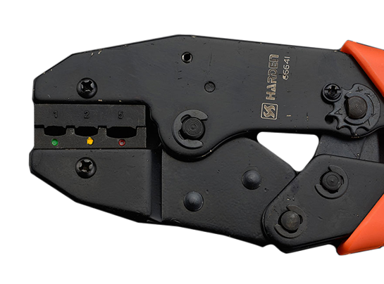 Harden 215mm Ratchet Crimper For Insulated Terminals