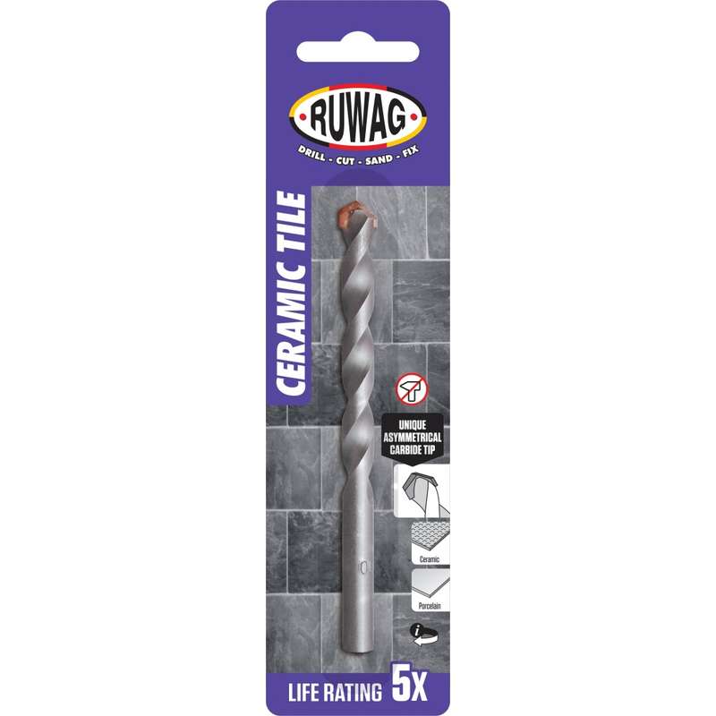 Ruwag 5mm Ceramic Tile Bit Carded