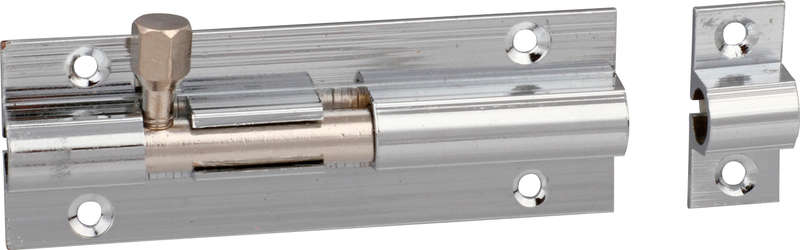 Ruwag Barrel Bolt Chrome Plated Straight 100mm (1)
