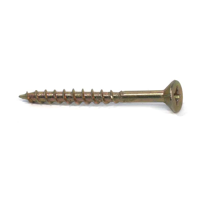 Ruwag Chipboard Screw Yellow Passivated 4x40mm (10)