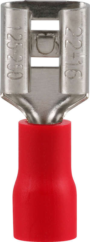 Ruwag Pre-ins Female Disconnect Red 2.8mm (25)