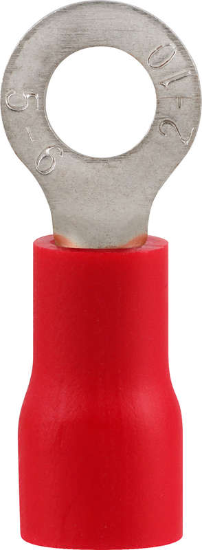 Ruwag Pre-ins Ring Terminal Red 8mm (8)