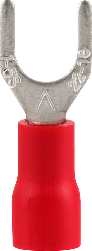 Ruwag Pre-ins Spade Terminal Red 6mm (25)