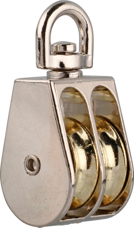 Ruwag Pulley Swivel Double Nickle Plated 38mm (1)