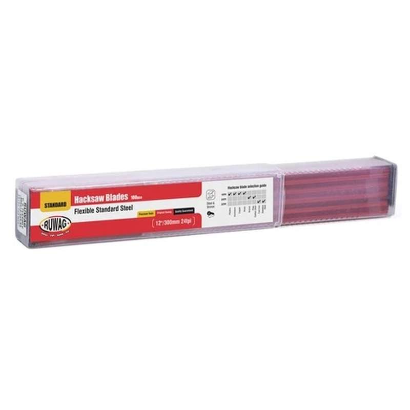 Ruwag 18tpi Hacksaw Blade Std 100pce /pk